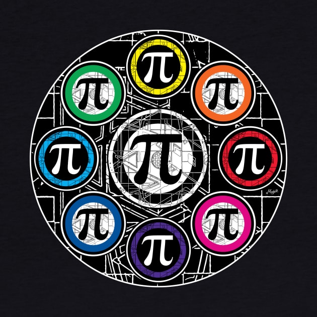 Ultimate Pi Symbol Pi Day by Mudge